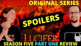 Lucifer Season 5 Netflix Series SPOILER! - Review (Part 1)