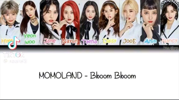 momoland boom² (music color)