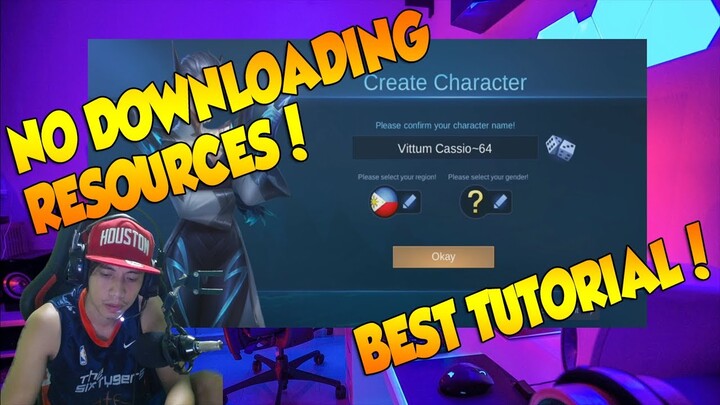 CREATE NEW MOBILE LEGENDS ACCOUNT | NO CLEAR DATA | NO DOWNLOAD RESOURCES