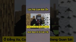 Minecraft Nhưng Anh Đen Xì Xì Là Bá Chủ Ở Thế Giới Đảo Ngược 🤣 #shorts