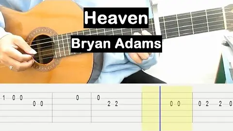 heaven bryan adams guitar chords