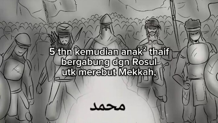 kisah Rasulullah di bully dihina & disakiti di kota thaif