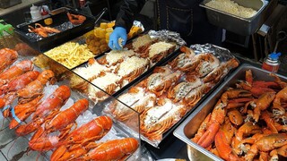 Tôm hùm nướng phô mai - Món ăn đường phố Hàn Quốc