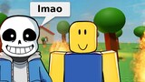 If SANS plays ROBLOX [Undertale and Roblox Animation]