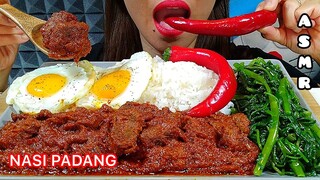 EATING NASI PADANG ASMR (WITH HANDS) 먹방 Real Sounds