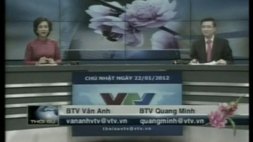 Thời sự - VTV - 22.01.2012 (29 Tết Tân Mão) - Bản tin Thời sự tối đặc biệt Chào Xuân Nhâm Thìn