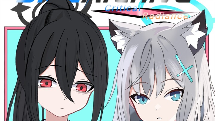 二创漫画《穿越到碧蓝档案了？》