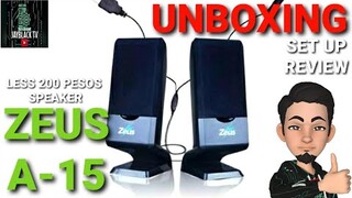 ZEUS A-15 SATELLITE SPEAKERS | UNBOXING AND REVIEW