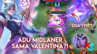 LUNOX VS VALENTINA?! AUTO MODE HOKI! MLBB