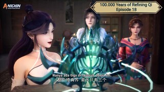 100.000 Years of Refining Qi Episode 18 Subtitle Indonesia