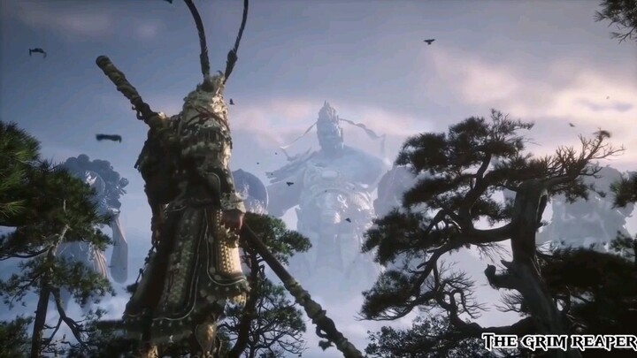 Monkey king black Myth Wukong