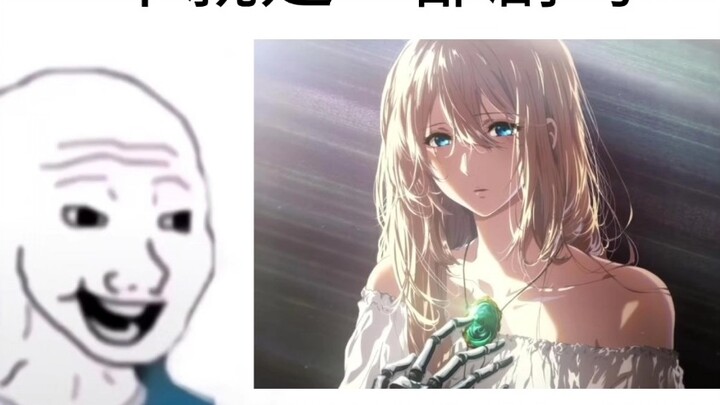 # Violet Evergarden There is no time for flowers to wither, no time to convey meaning, love is everl