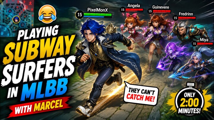 I Played Subway Surfers Inside Mobile Legends! 🤣 | Marcel Gameplay