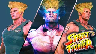 THE CORRECT  TRAUMATIC STORY OF GUILE STREET FIGHTER