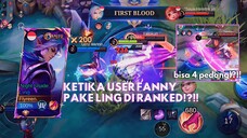 KETIKA USER FANNY PAKE LING DI RANKED!?!! BISA 4 PEDANG GA YA KIRA-KIRA?!?!