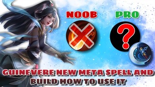 GUINEVERE THE ASSASIN PLAY - NEW SPELL - LADY CRANE - BERSERKER - MOBILE LEGENDS