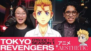 TOKYO REVENGERS : Episode 1 and 2 Discussion and Podcast