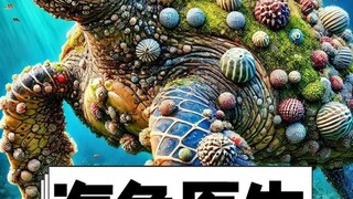 Why do we clean barnacles from sea turtles?