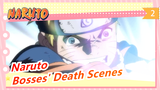 [Naruto] Bosses' Death Scenes of All Movies! Naruto And Sasuke Have Only Cooperated twice_B