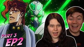 EMERALD SPLASH!! Jojo's Bizarre Adventure Part 3 Ep 2 REACTION & REVIEW!!