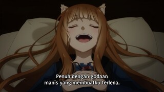 Ep 3 - Ookami to Koushinryou Merchant Meets the Wise Wolf Sub indo