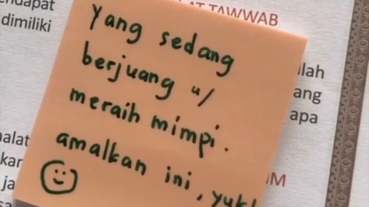 Amalkan yaa^^