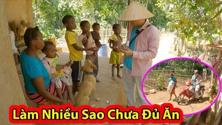 Tập 205: Hỗ trợ lương thực cho gia đình Antonio||2Q Vlogs cuộc sống châu phi