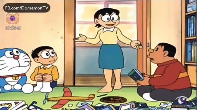 Doraemon ตอน ไจแอนด์คนมาอยู่ฟรี