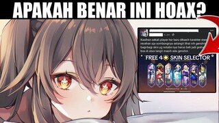 Polemik Skin Selector Gratis di Genshin Impact, Apakah info tersebut benar adanya? 🤔