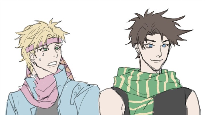 [MAD]Các nhân vật trong <Cuộc Phiêu Lưu Bí Ẩn> hôn bạn nam của họ