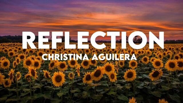 Christina Aguilera - Reflection (lyrics sped up)