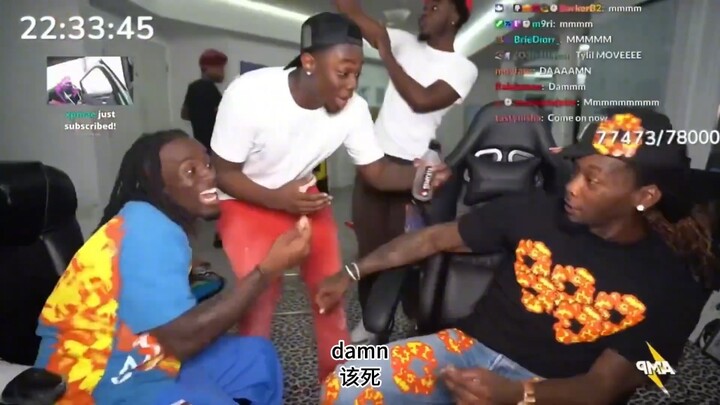 Kai và Offset cùng nhau freestyle