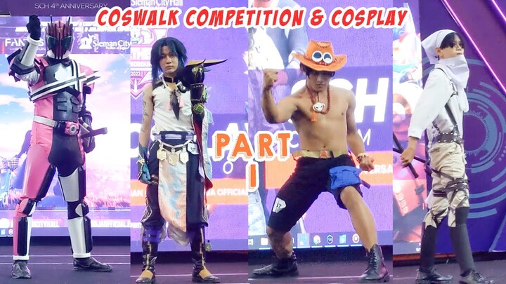 Coswalk Competition and Cosplay | Anniversary 4th Sleman City Hall (PART 1)