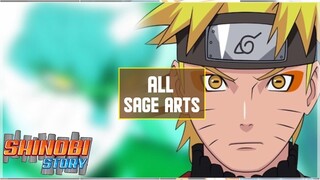 ALL SAGE MODES/SUMMONING JUTSU! () Shinobi Story