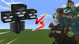 Wither VS Mythical Creature - Minecraft Bedrock Edition / MCPE