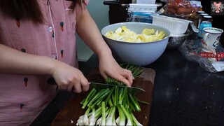 làm kim chi tại nhà #food