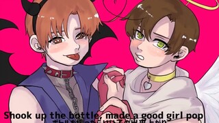 【APH/手書】Boss B*tch 【伊雙子】（授權轉載）