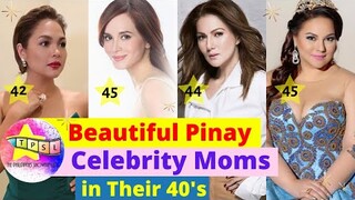 Beautiful Pinay Celebrity Moms in Their 40's | Judy Ann Santos, Lucy Torres, Kris Aquino