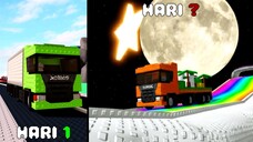 Supir Truk Dadakan Menuju Angkasa Bikin Gila Di Truck RNG Roblox