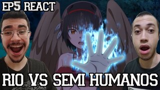 RIO VS SEMI HUMANOS - Seirei Gensouki (Spirit Chronicles) Episódio 5 REACT