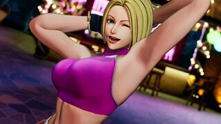 KOF XV: Blue Mary jiggle