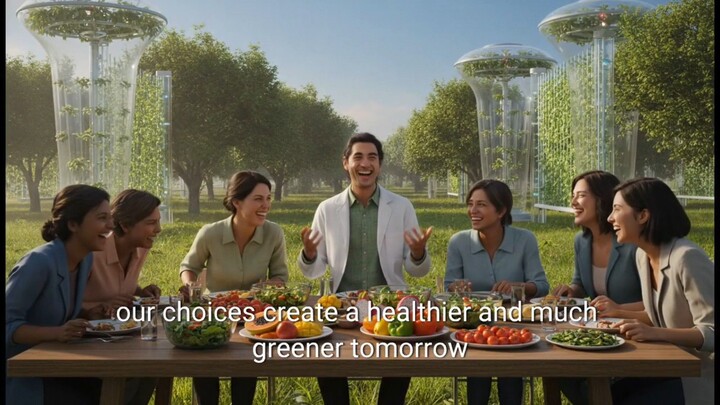 a sustainable future.. food is good