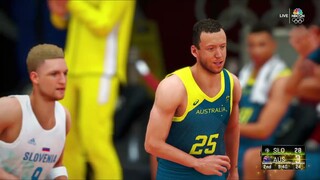 SLOVENIA vs AUSTRALIA (101 - 94 ) I 3RD PLACE I FULL GAME HIGHLIGHTS I TOKYO BASKETBALL I NBA2K21