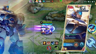 TUTORIAL MENYELASAIKAN MISI SKIN JOHNSON SPESIAL ANNIVERSARY KE-7!! MOBILE LEGENDS BANG-BANG