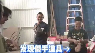 【怒火重案】戏里戏外反差反派！谢霆锋片场发现假手道具，为甄子丹 设计新招式，结果…