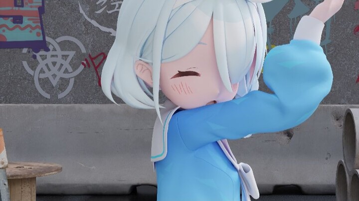 [Rendering gaya figur mengejar cahaya nyata]💙💙Iblis Biru💙💙