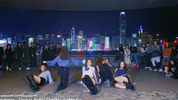 香港街头翻跳金请夏 - 已经12时/Love U/Roller Coaster Dance cover by EchoDanceHK