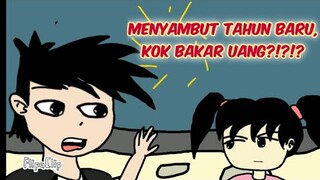 Menyambut Tahun Baru Kok Malah  Bakar Uang!