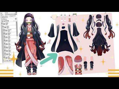 [Live2D Tutorial] Ep1 - Drawing for live2d : Overview