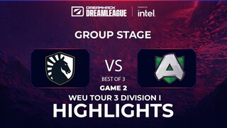 Game 2: Team Liquid vs Alliance (Matumbaman vs NikoBaby | BO3) DPC WEU 2022 Tour 3: Division I